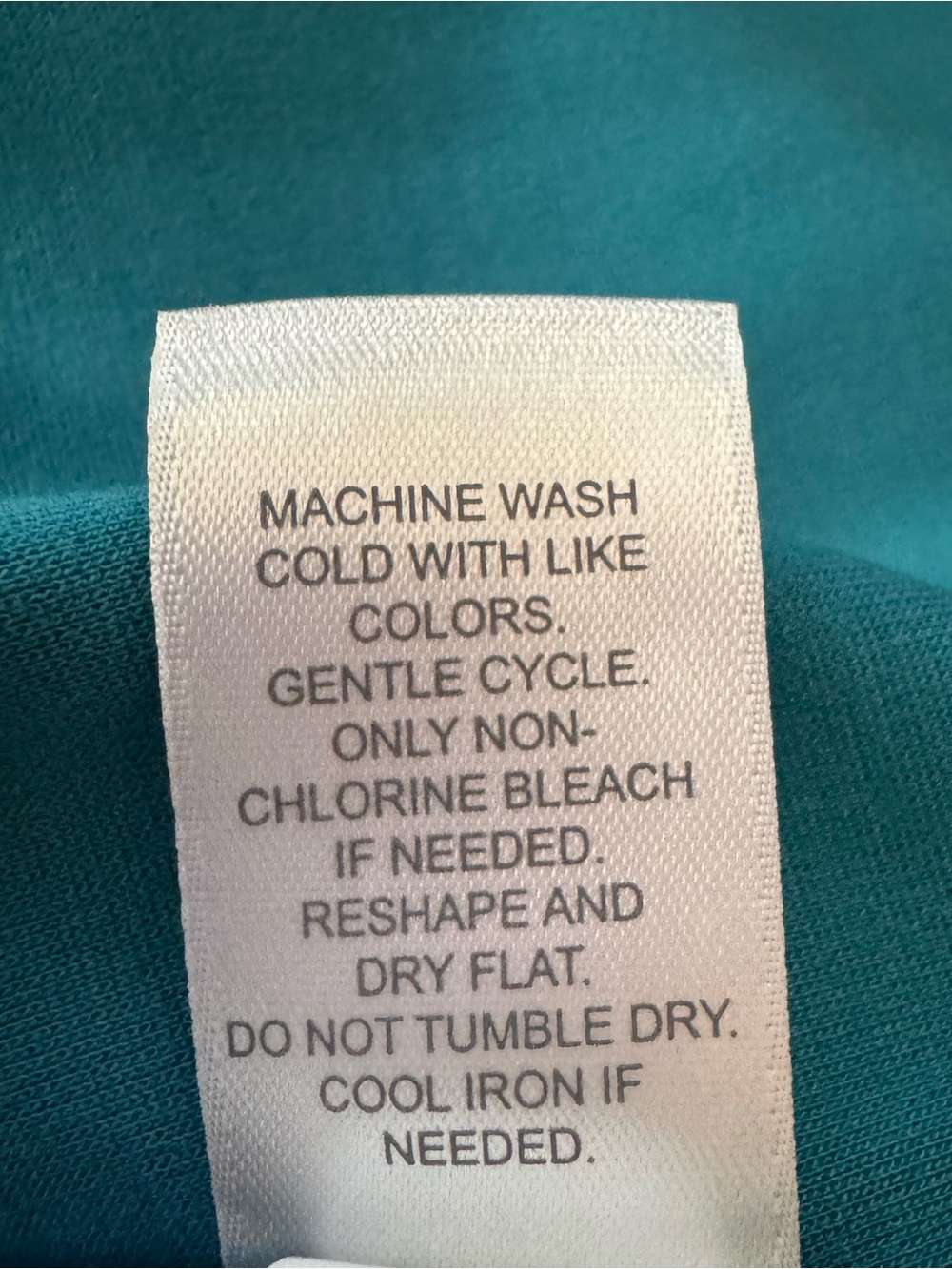 NWT J. Jill Wearever Teal V-Neck Dress - Picture 5 of 5